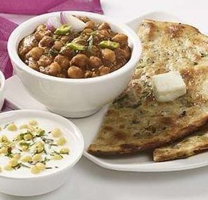 Amritsari Kulcha With Chana 13.50